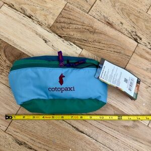 Cotopaxi Bataan 3L Fanny Pack in Blue and Green - Del Dia